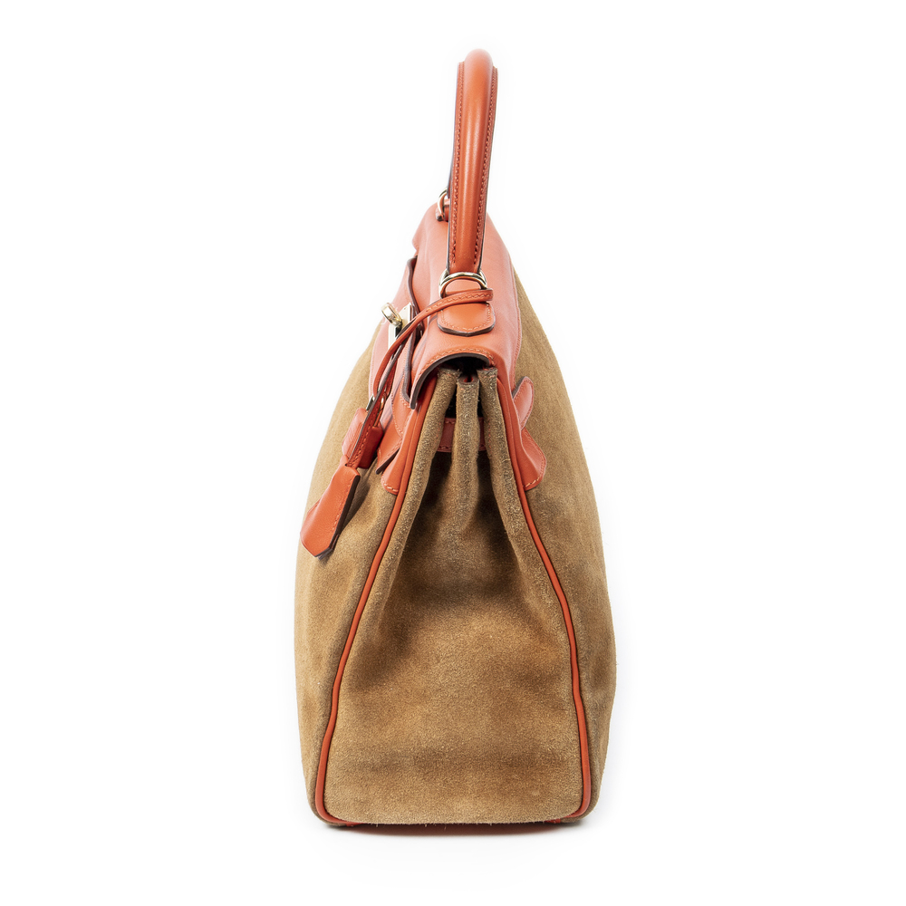 Hermes Bicolor Kelly Amazonia 32 - Picture 3 of 13